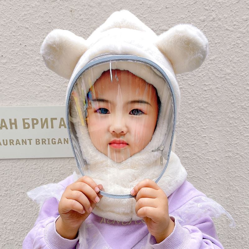 Ensemble de masque facial et casque de ski pour enfants