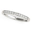 Anillo de Boda de Diamantes de Oro Blanco de 14k (1/8 cttw)