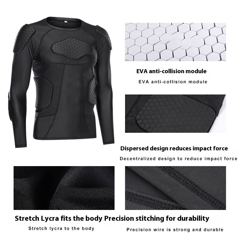 Premium Anti-Collision Football Training Suit - Olive Jersey