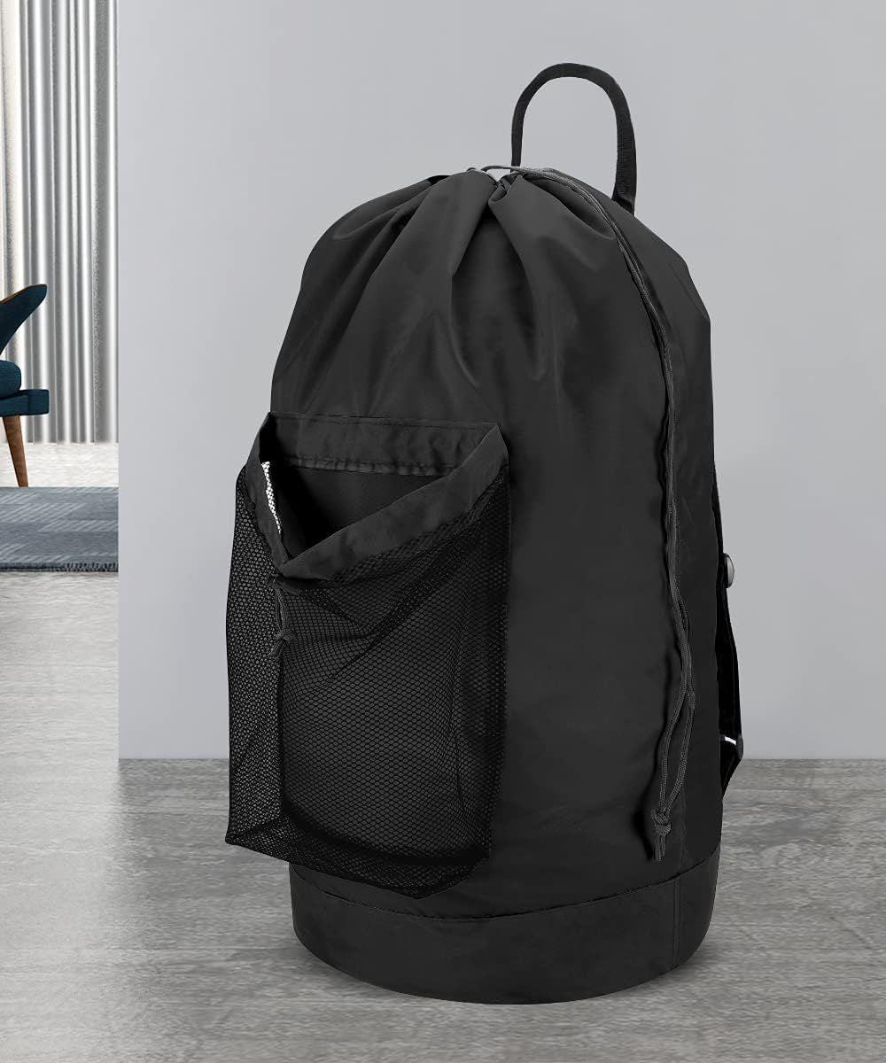 Sand-free Waterproof Oxford Cloth Drawstring Travel Laundry Carrier