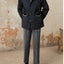 Retro Italian Corduroy Stitching Lapel Waterproof Jacket