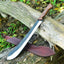 Ultimate Outdoor Survival Knife – 19" Handcrafted High Carbon Steel Blade with Elegant Rosewood Handle - Korvel