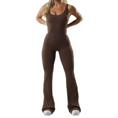 Seamless Yoga Bodysuit for Women