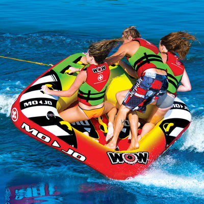 WOW Sports Mojo 1-3 Person Towable Water Tube