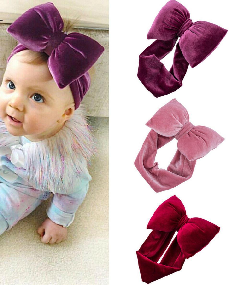 Bandeau Nœud Rétro Moderne de Luxe pour Enfants