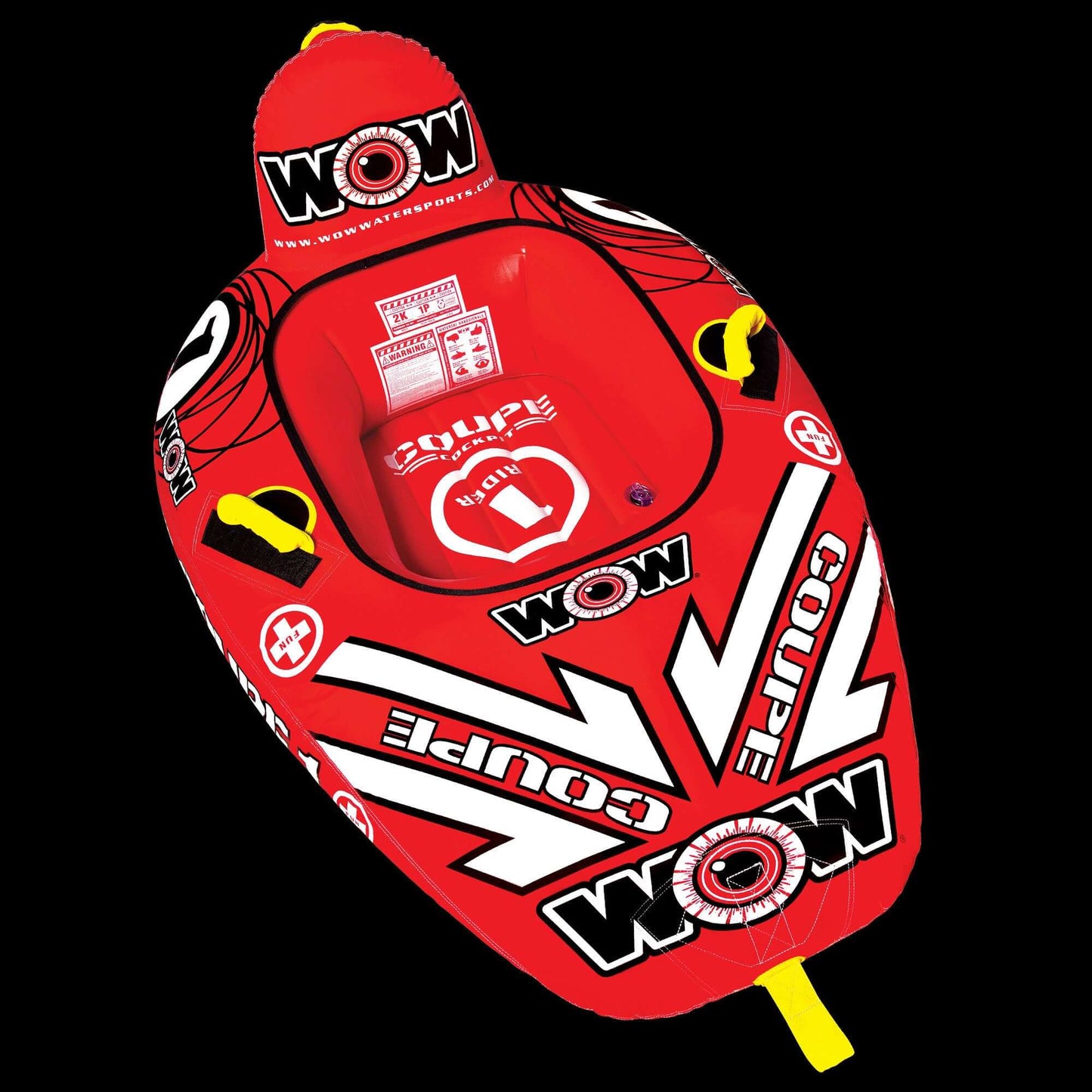 WOW Watersports Coupe Cockpit Tube de Traction pour Une Personne