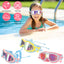 Kids Swim Goggles with Ear Plugs - UV Protection & Anti-Fog