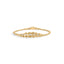 Pulsera de Diamantes de Oro Amarillo de 10K - 7"
