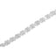 10k White Gold 2.00 Cttw Round-Cut Diamond XOXO Link Bracelet