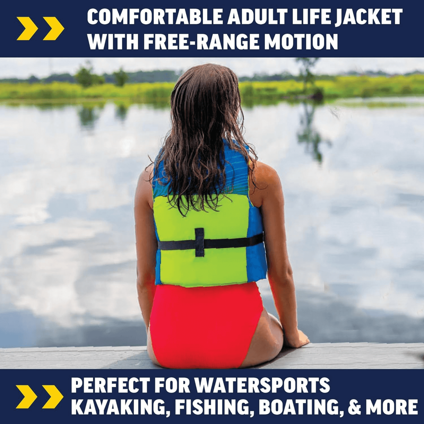 Chaleco Salvavidas Juvenil WOW Watersports Vis-Wave