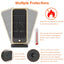 Gbruno 500W Portable Electric Space Heater with Safety Features