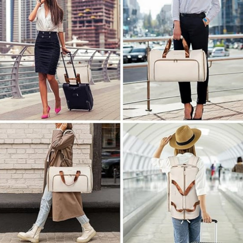 Sac à costume pliable en tissu convertible résistant à l'usure