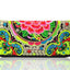 Embroidered Women's Long Wallet - Upscale Fashion Accessory