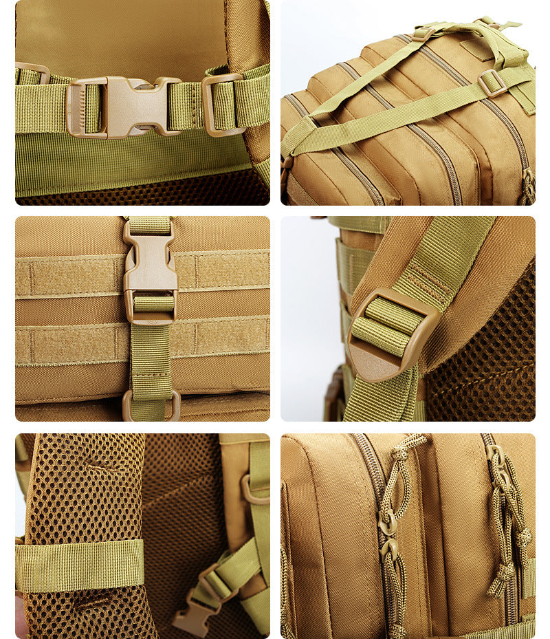 Mochila de Camuflaje Militar Multifuncional para Exterior