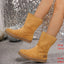Botas de Nieve de Invierno para Mujer - Cálidas, Antideslizantes, Diseño a Media Pantorrilla