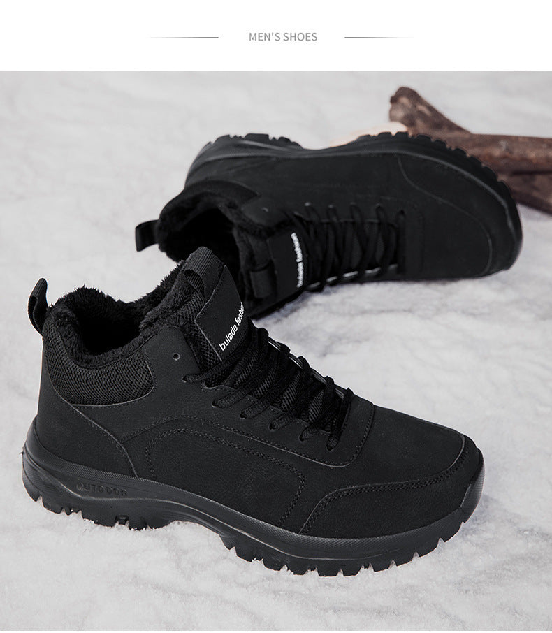 Botas Martin de Invierno para Hombre con Forro de Forro Polar para Comodidad al Aire Libre
