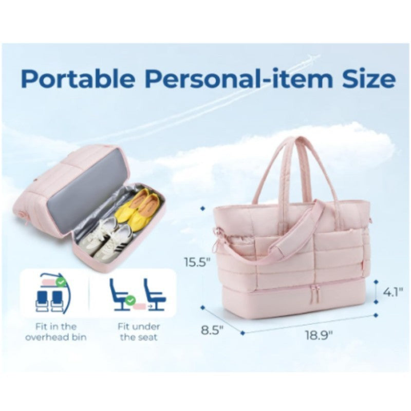 Premium Portable Folding Women's Duffel Bag for Travel
