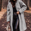 Elegant Plush Faux Fleece Long Coat for Women