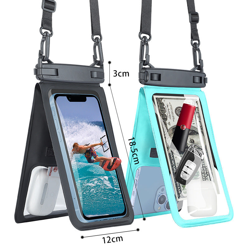 Double Compartment Waterproof Phone Bag for Outdoor Activities
