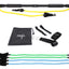 Portable Exercise Bar with Resistance Bands