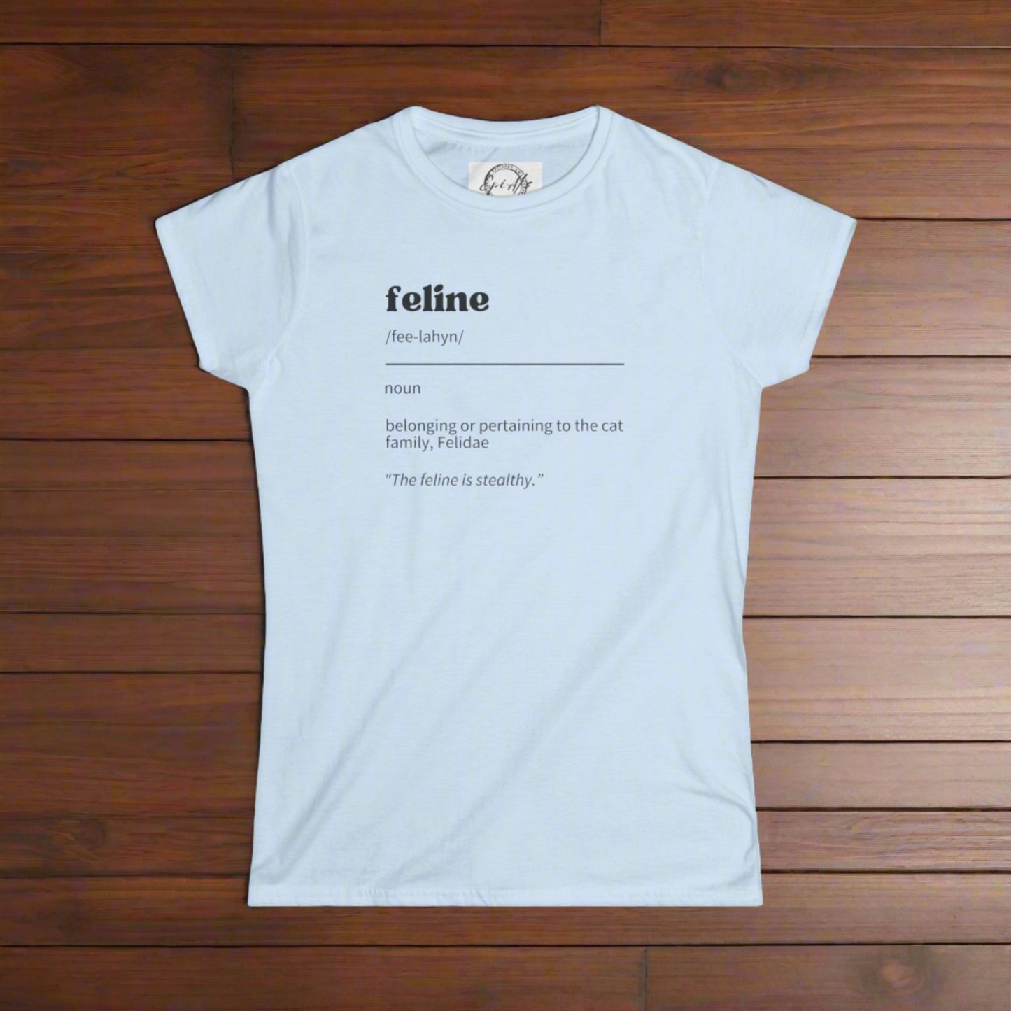 Camiseta Softstyle para Mujer Catnap Definition