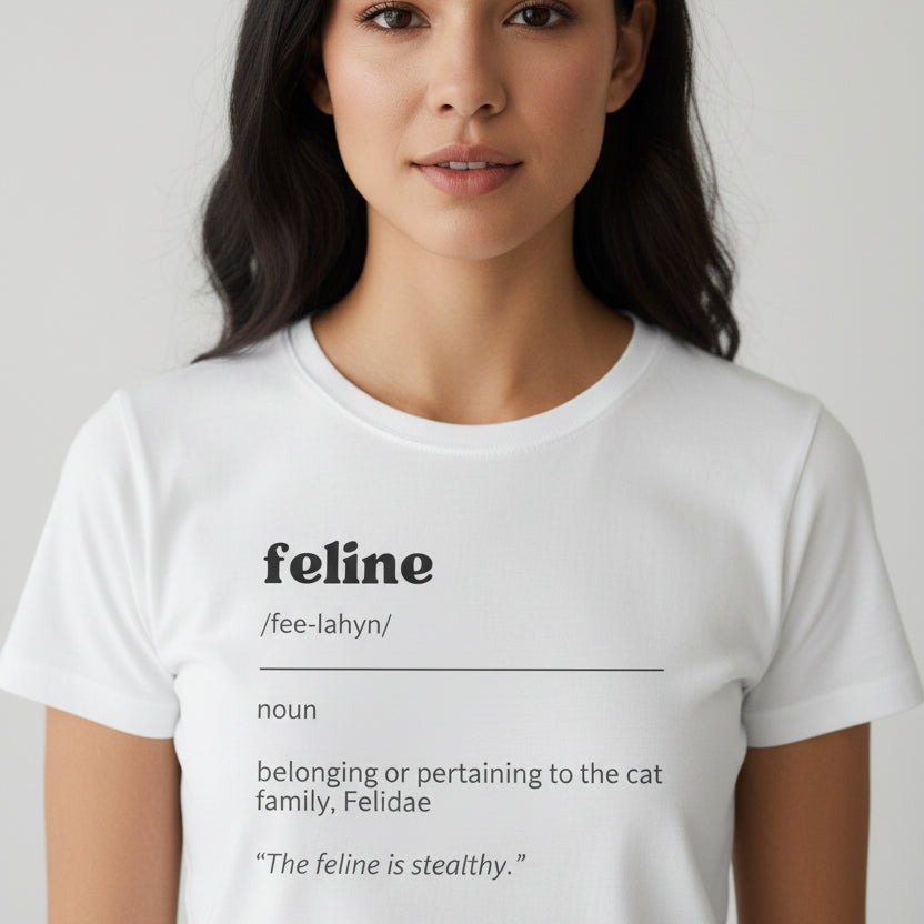 Camiseta Softstyle para Mujer Catnap Definition