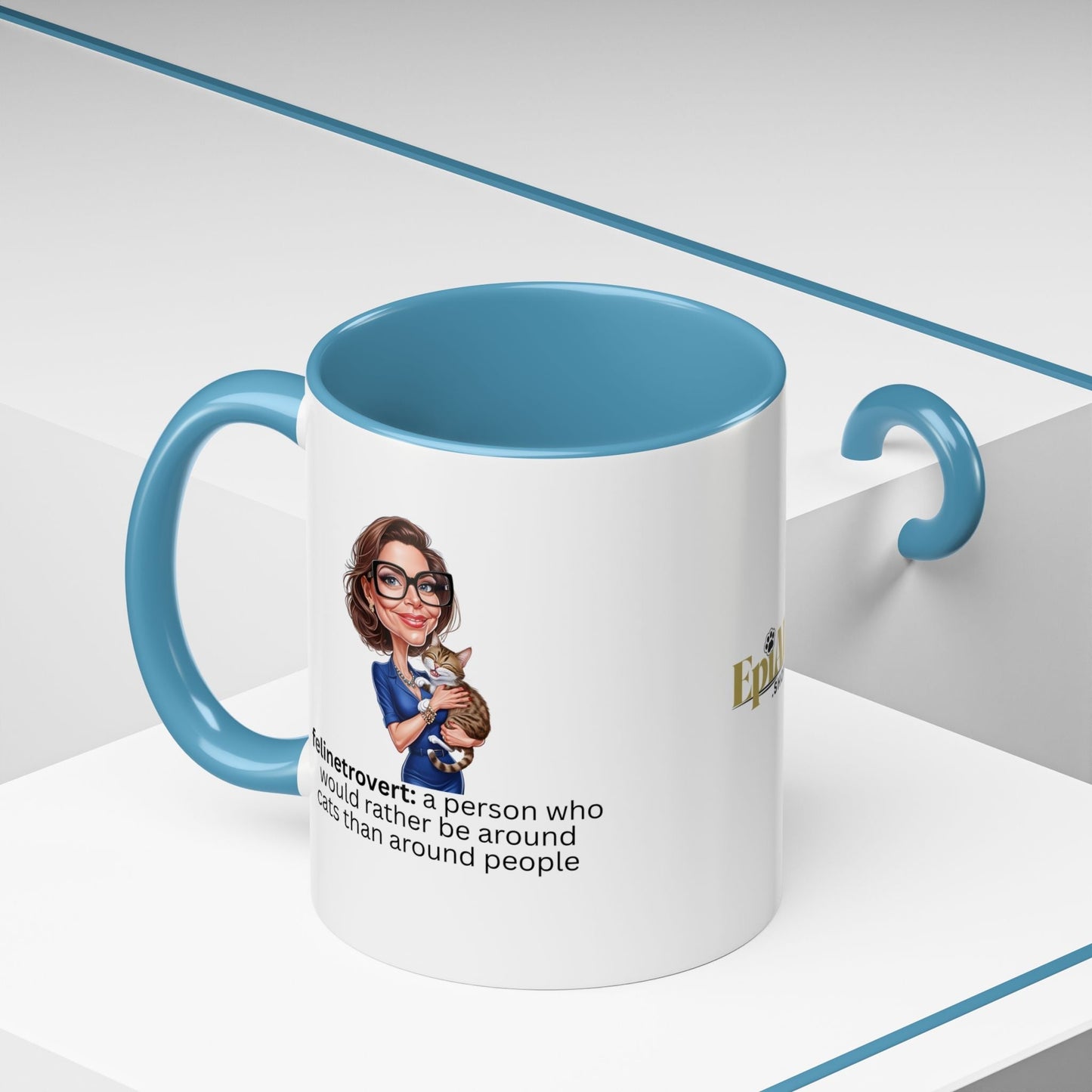 Taza Felinetrovert - Un Regalo Encantador para Amantes de los Gatos