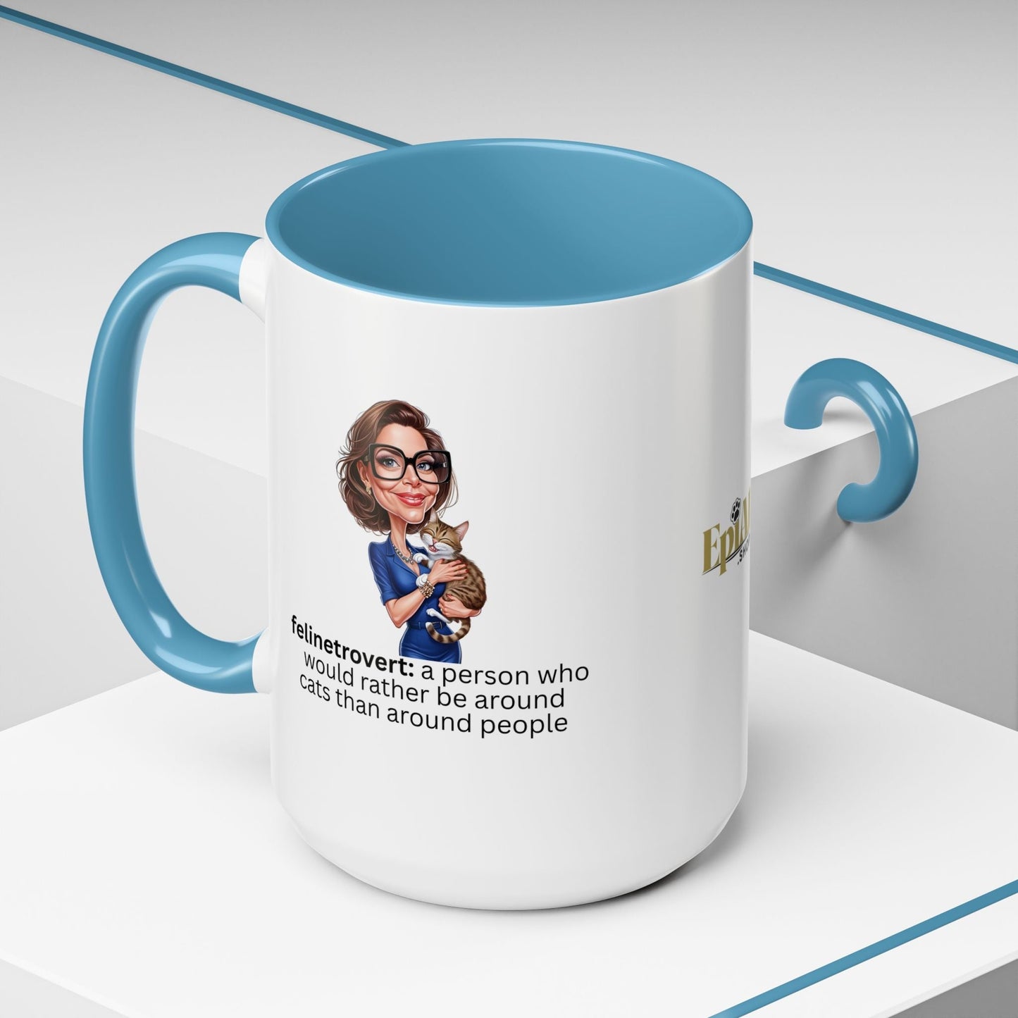 Taza Felinetrovert - Un Regalo Encantador para Amantes de los Gatos