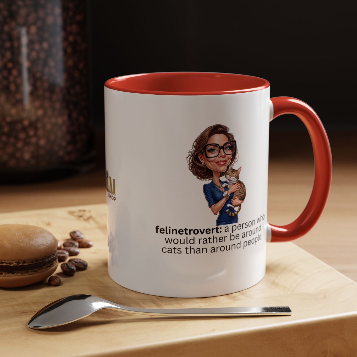 Taza Felinetrovert - Un Regalo Encantador para Amantes de los Gatos