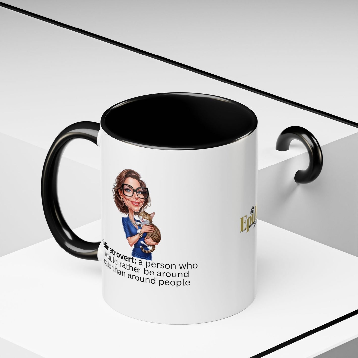 Taza Felinetrovert - Un Regalo Encantador para Amantes de los Gatos