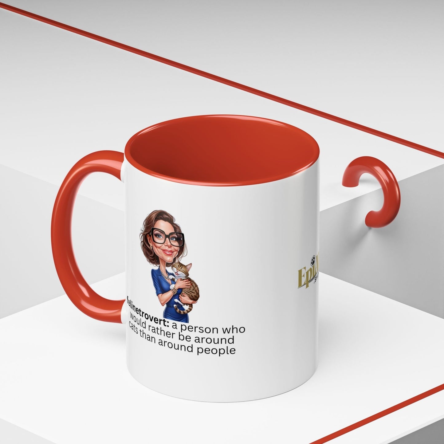 Taza Felinetrovert - Un Regalo Encantador para Amantes de los Gatos