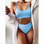 High Waist Push Up Bikini Set for Women