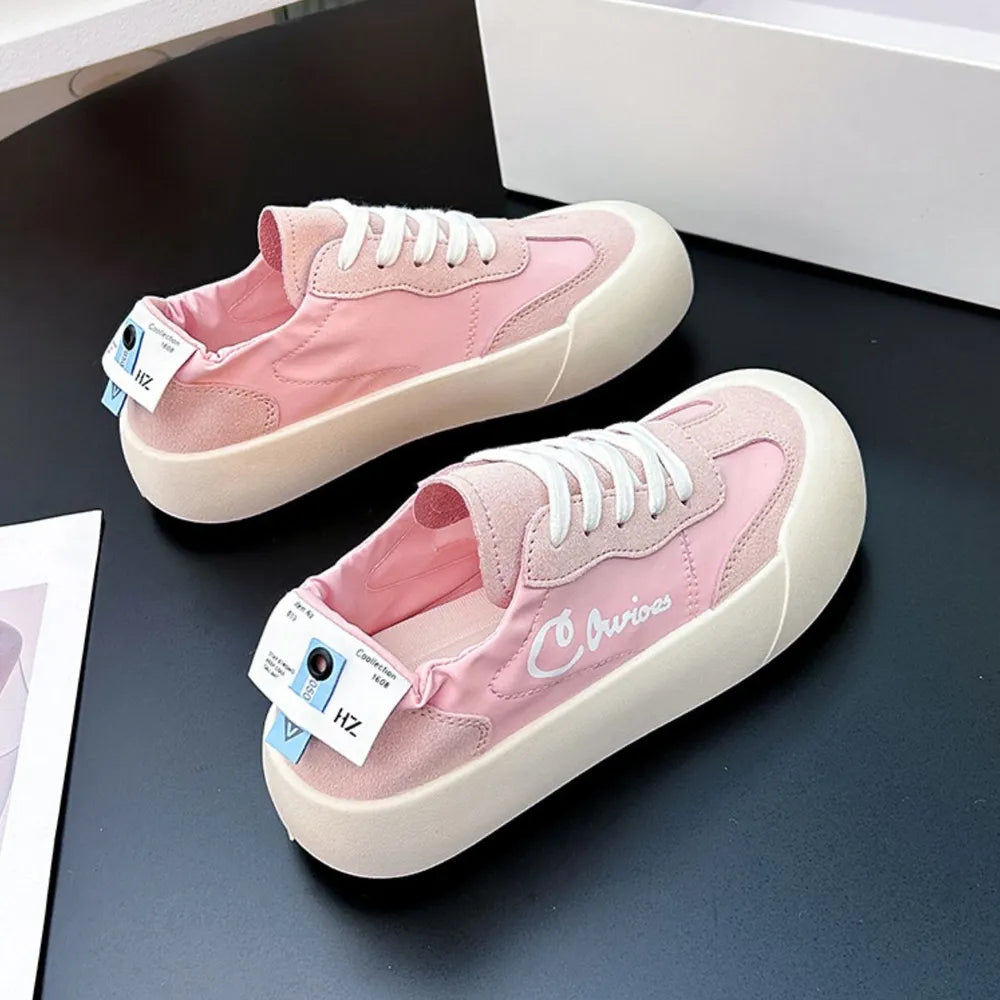 Elevate Your Style with Women's Thick Sole Sneakers