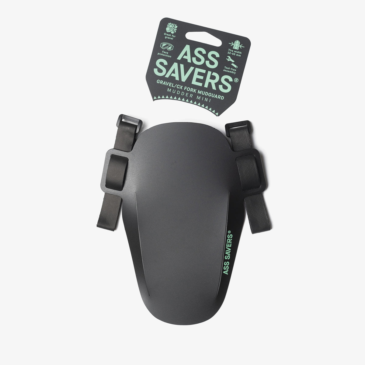 ASS SAVERS - Mudder Mini - Compact Front Fender for Gravel & MTB - Korvel
