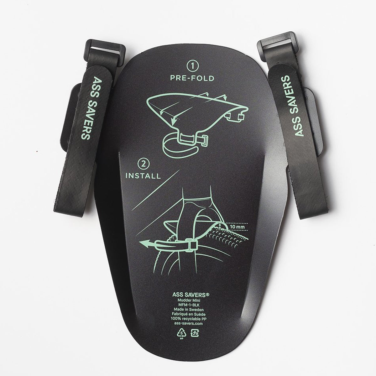 ASS SAVERS - Mudder Mini - Compact Front Fender for Gravel & MTB - Korvel
