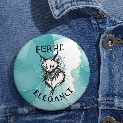 Botón de Pin Feral Elegance