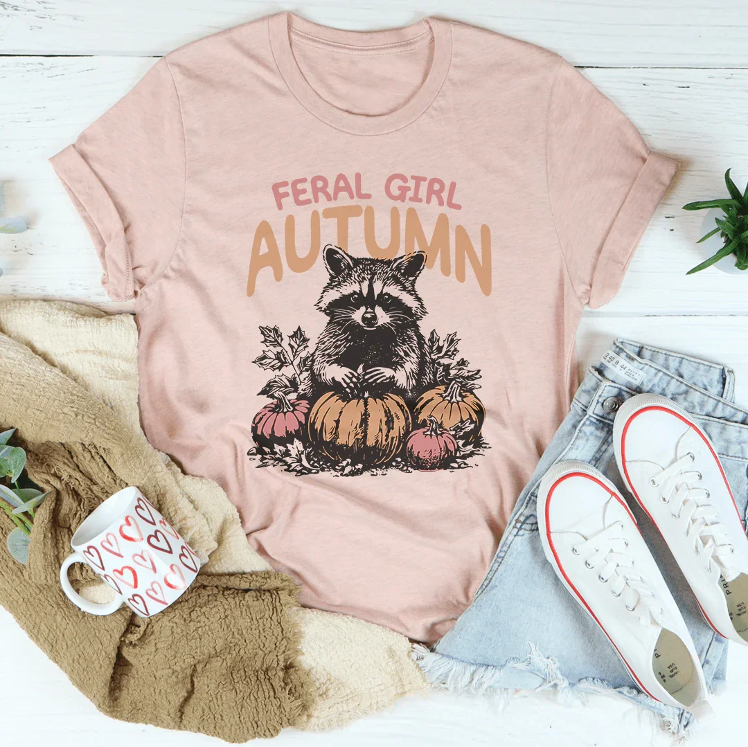 Camiseta de otoño de Feral Girl
