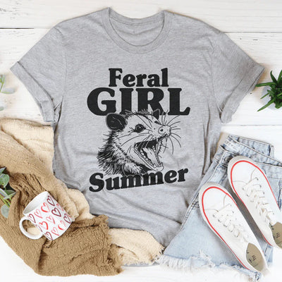 Camiseta de zarigüeya de verano de Feral Girl