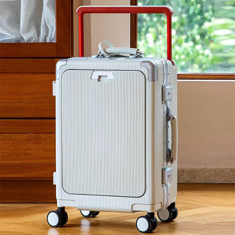 24-Inch Wide Draw-bar Luggage with Anti-Fall Cover