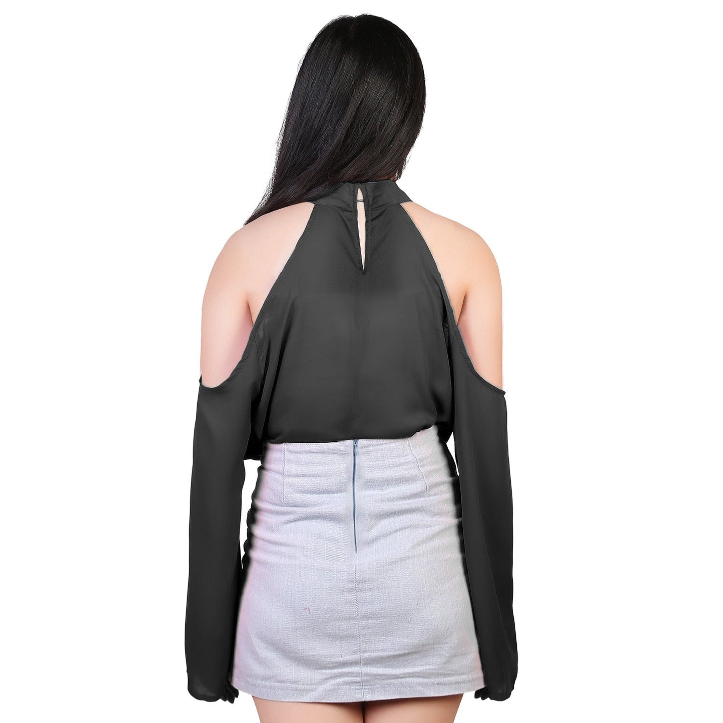 Women's Off The Shoulder V-Neck Blouse - Summer Essential