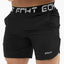 Pantalones Cortos Activos de Cintura Elástica para Hombre con Letras
