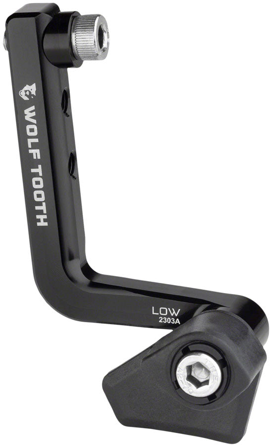 Wolf Tooth LoneWolf Aero Chainguide - 34t-52t Braze-On Low Mount Noir