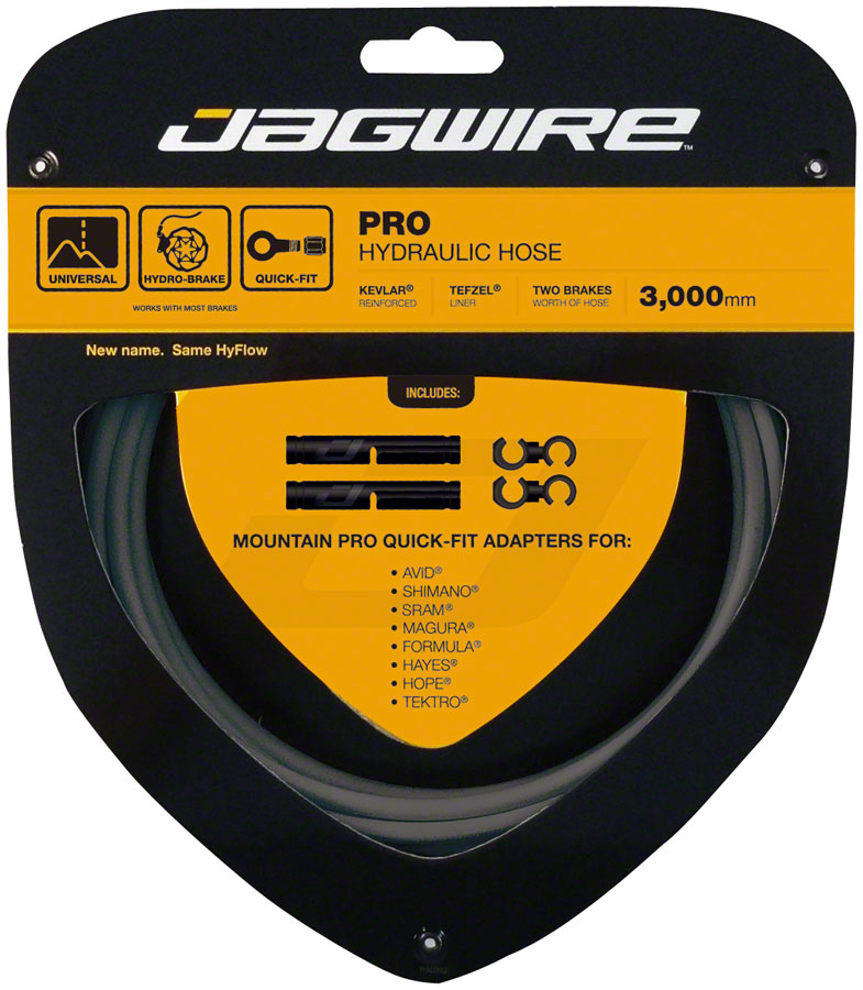 Jagwire Pro Hydraulic Disc Brake Hose Kit - 3000mm Ice Gray