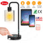 2-Pack Touch Control Table Lamp with USB Ports and Glass Shade
