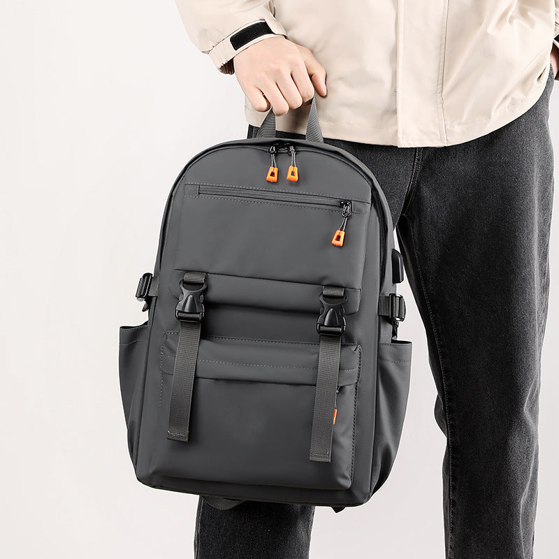Mochila de Computadora de Gran Capacidad para Hombre