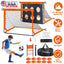 Ensemble de buts de soccer pour enfants - Équipement d'entraînement portable pour les 3 ans et plus