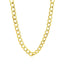 6.1mm 10k Yellow Gold Curb Chain Necklace