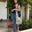 Celestial Print Hobo Bag - Kathmandu Collection