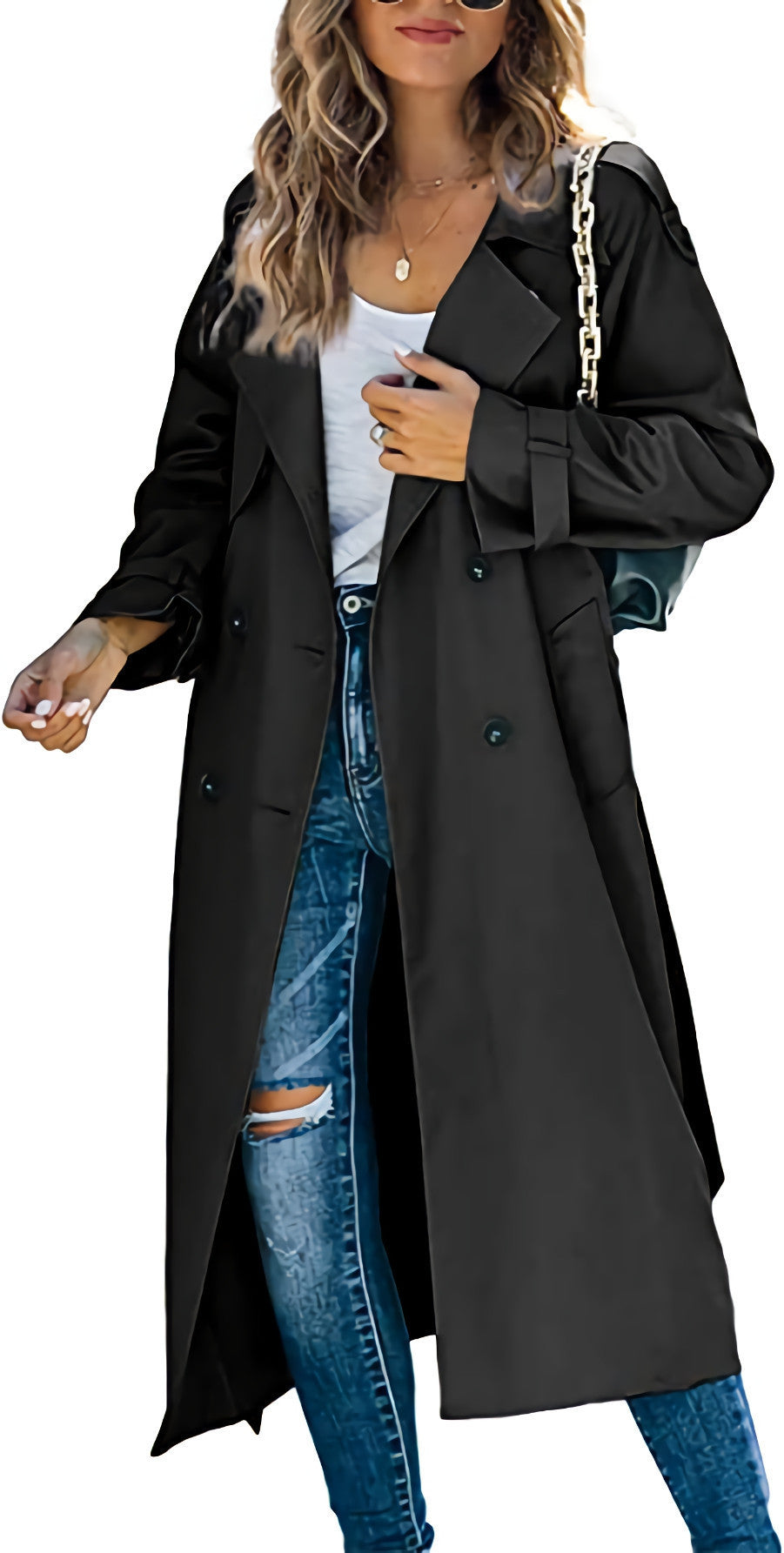 Women's Casual Solid Color Windbreaker Jacket