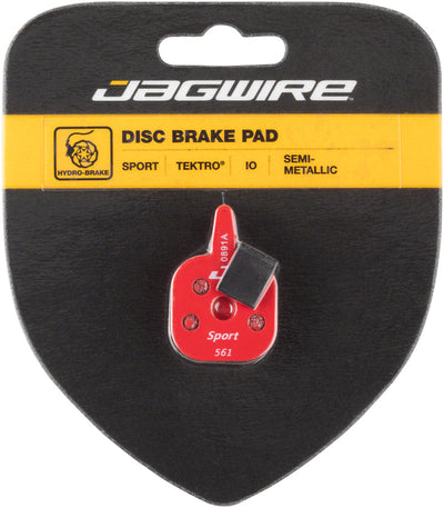 Plaquettes de frein à disque semi-métalliques Jagwire Mountain Sport pour Tektro Io